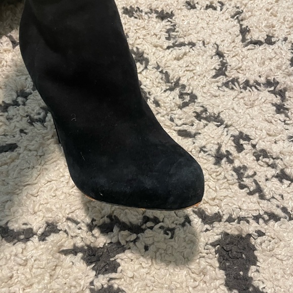 Sam Edelman Kayla black suede over the knee boots - Picture 5 of 7
